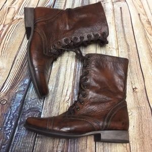 Steve Madden Women’s Troopa Combat Boots Sz 9